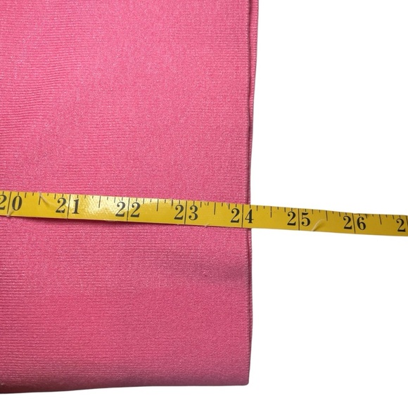 Talbots Scalloped V-Neck Sweater Pink Pullover Knit Extra Large Petite Feminine - Picture 9 of 9